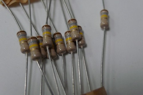 Resistor Metal Film Philips 5% X5 Off Original Vintage Resistors Drop Down Menu - Picture 476 of 657