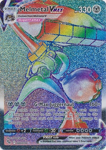 Melmetal VMax Hp 330 Foil #48 Pokémon Card 2022 | eBay