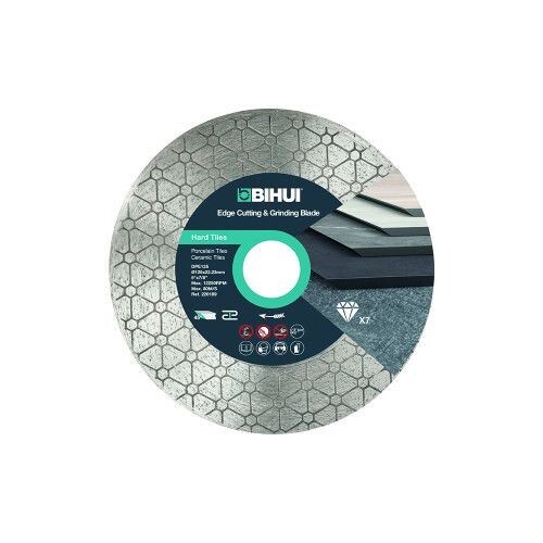 Diamond Grinding Cutting Disc Bihui 125mm, 45 Degree Cut + Grind Self Cooling