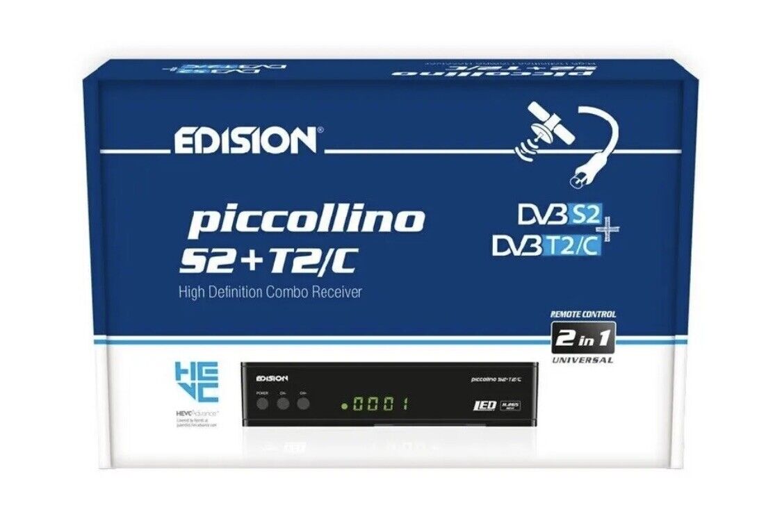 Thumbnail - Astra Sat Hd+ Karte Für 12 Monate Mit Nagelneuem Edision Receiver.