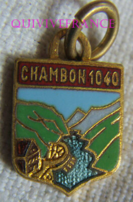 Insigne émaillé Ski Chambon 1040m – Pin's Vintage France – SK2266