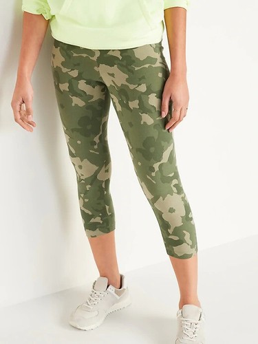 NWT Old Navy High-Rise Printed Cropped 
