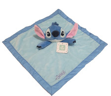 Disney Baby Security Blanket Stitch Infant Lovey Boys Girls Blue NEW NWT