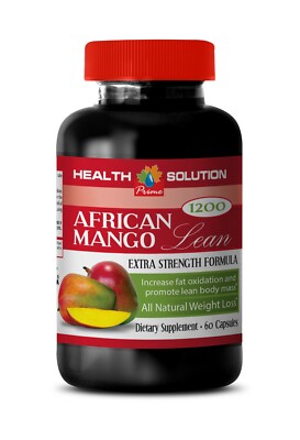 organic fat loss - AFRICAN MANGO 1200mg - appetite suppressor 1 Bottle 60 Caps
