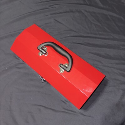 ★激レア★Supreme l Toolbox 2014AW Supreme Metal ToolBox Lock Utility Storage Box Large Logo FW14