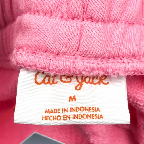 Cat & Jack Girls Size M Sweat Shorts Pockets Bright Pink - Picture 9 of 10