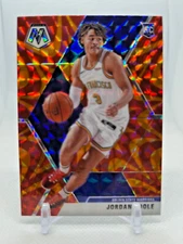 2019-20 PANINI MOSAIC JORDAN POOLE ORANGE REACTIVE PRIZM #228 ROOKIE RC GSW
