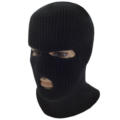 KOMBAT UK Passamontagna Tattico Invernale 3 Fori - Modello Militare, Colore Verde Oliva, In Acrilico
