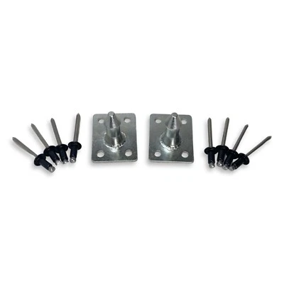 Polaris (2014-2023) Sportsman 450 570 Seat Post Repair Kit w/ Rivets - PAIR - image 1 of 4