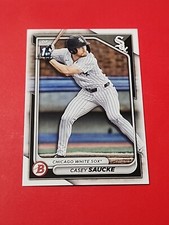2024 Bowman Draft Paper Base BD-33 Casey Saucke Chicago White Sox
