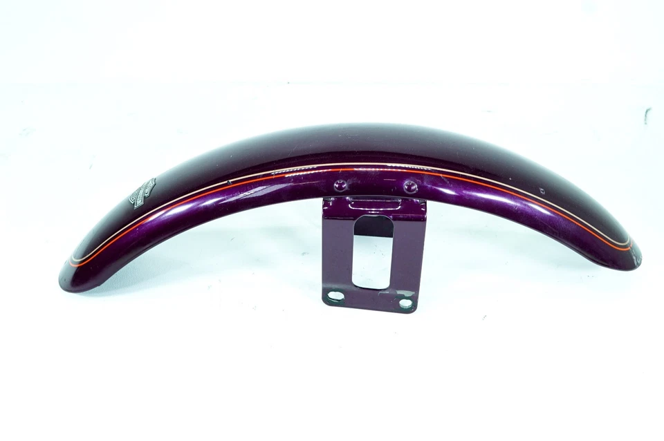 00 Harley Dyna Low Rider FXDL OEM panel de carcasa de rueda delantera guardabarros * abollado * 1321 Foto 2 de 4