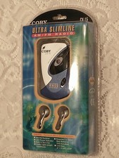 Coby Ultra Slimline AM FM Radio tblzw1
