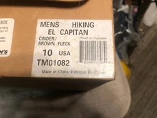 Nevados Mens Hiking Boots Brown Black, Lakewood (Size 10)