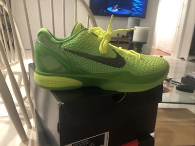 Nike Zoom Kobe 6 protro Grinch 2020 CW2190-300 T 9 US Dead Stock snkrs |  eBay