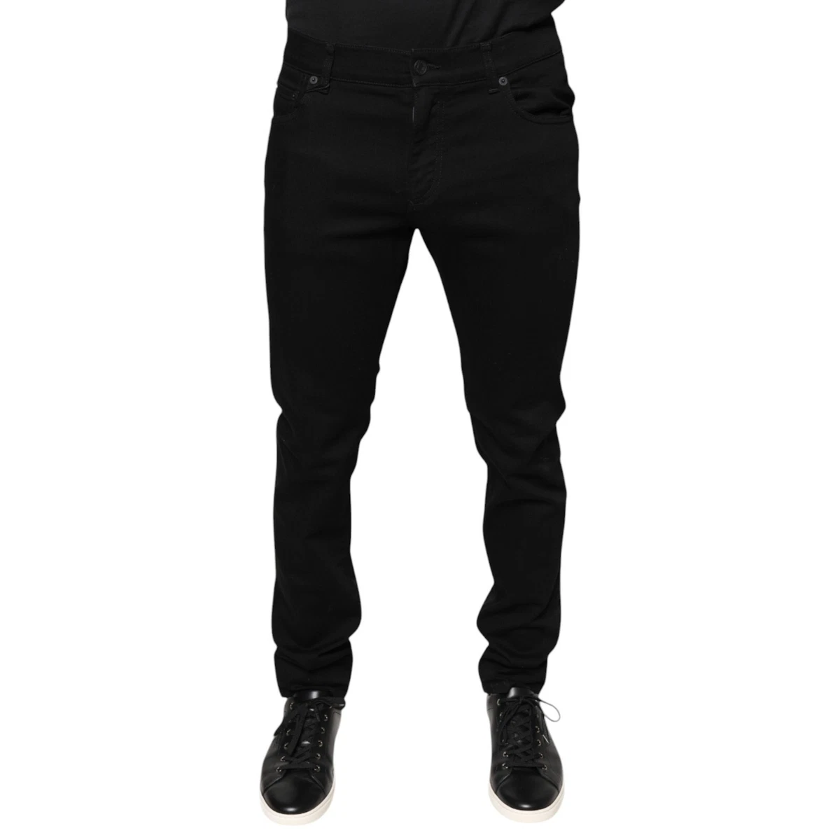 Dolce&Gabbana Black Cotton Jeans for Men for sale | eBay