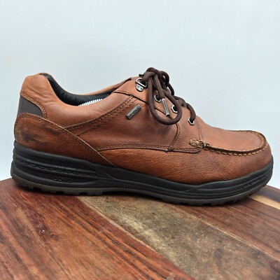 Abeo Rayburn Shoes Men's Brown Leather Waterproof Moc