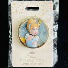 LE 400 WDI Princess Cinderella Glitter Princesses MOG D23 Expo Disney Pin 2024