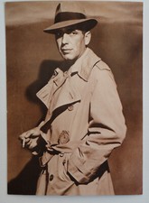 Vintage Humphrey Bogart Postcard, Unused 1980s