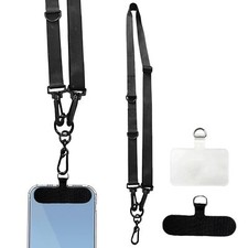 Universal Adjustable Phone Neck Lanyard Crossbody Strap for Smartphones