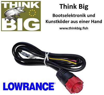   Lowrance Stromkabel PC-32R OHNE NMEA0183 für viele Modelle wie HDS Elite etc  