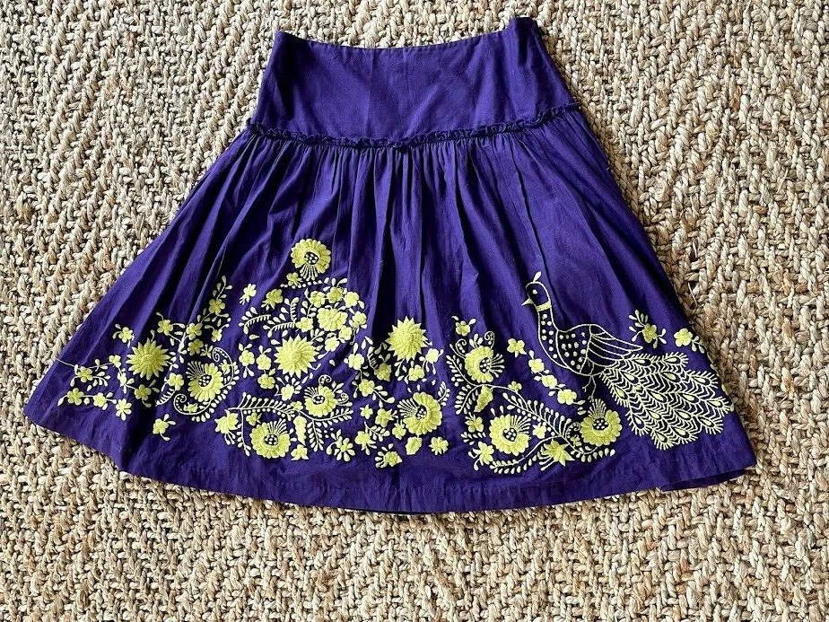 2 Anthropologie Odille Cotton "Peacock Skirt" SOLD OUT
Opens in a new window or tab