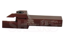 Shars 3/8 x 1/2" RH Grooving Cut-off Tool Holder .098" Insert Certificate P