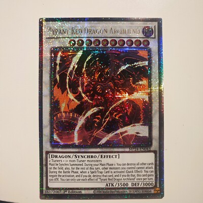 Yugioh Karte Tyrant Red Dragon Archfiend MP24-EN043 QCSR English NM.... 