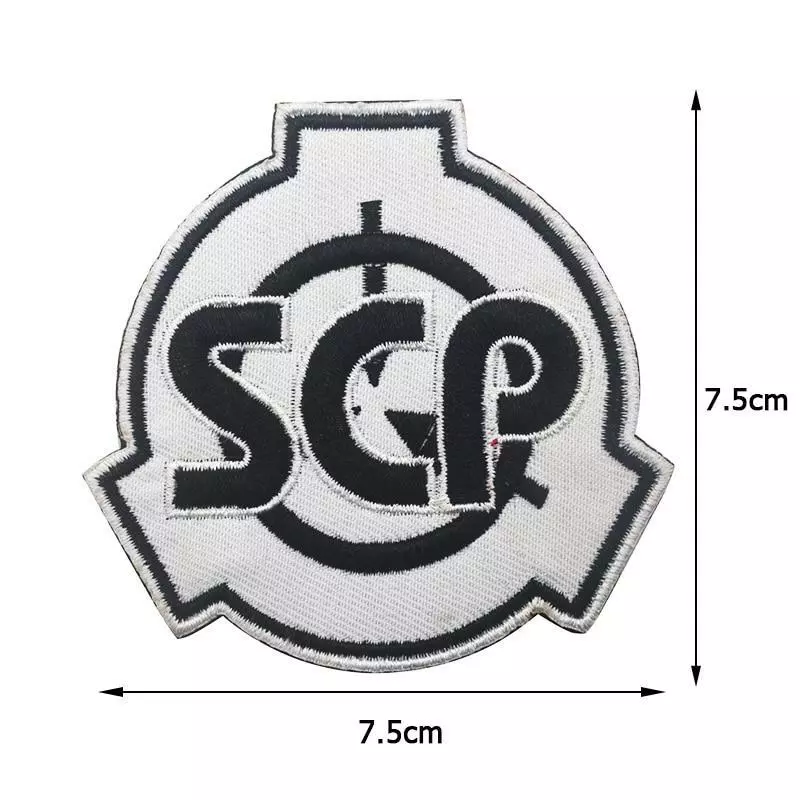 SCP Foundation Logo White Print - Scp - Sticker