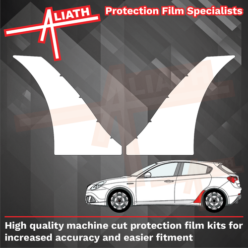 8 Autocollants Protection Poignée Pour Alfa Romeo Giulietta 2015-2020 - Anti-rayures, Facile à Poser, Matériau Haute Qualité