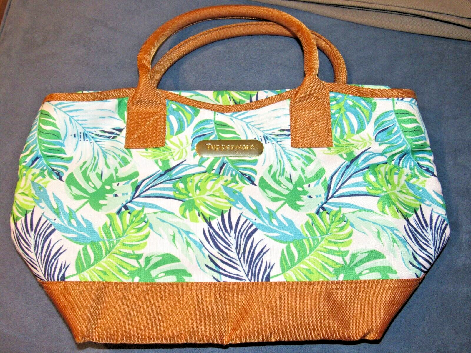 paradise tropical insulated lunch tote