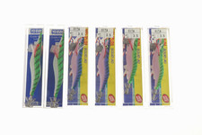 YO-ZURI Lotto 6 TOTANARE - Misure 3.5 - 4.0 in SETA - per Seppie e Calamari AB87