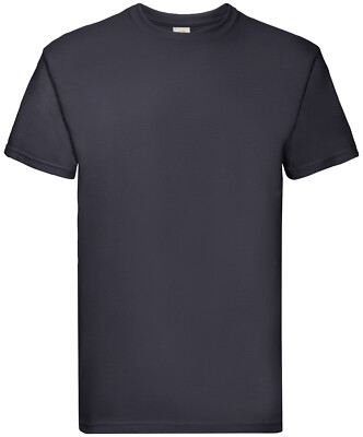 Fruit of the Loom Super Premium T Herren T-Shirt Schwere Qualität Basic Shirt