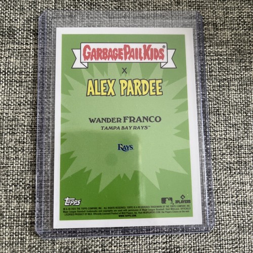 2022 Topps Garbage Pail Kids Wander Franco #3B Franco the Fantastic - Picture 2 of 2