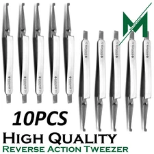 Dental Direct Bracket Holder Orthodontic Self Close Reverse Action Tweezer