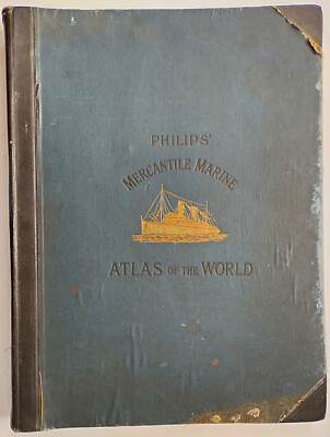 Philip's Mercantile Marine Atlas - 1922