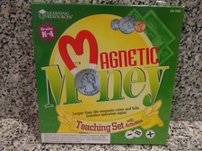 UPC 765023000177 product image for Learning Resources Magnetic Money Teaching Set With Activities-Grades K-4-New | upcitemdb.com