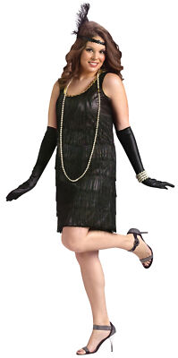 Women's Plus Size Flapper Adult Women Halloween Costume