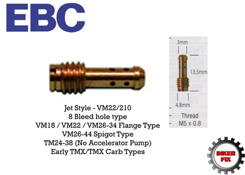 EBC Mikuni Vergaser Pilotdüsen - VM22/210 - langsam laufende Düsen - Bild 1 von 1