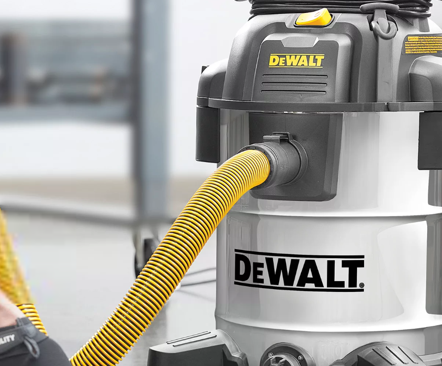 DEWALT Vacuum DXV10SA 10 Gallon 5.0 HP Stainless Steel WetDry Vac