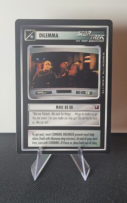 Star Trek CCG: MAKE US GO + BONUS | Promo | SAVE UP TO 25% | 1E Tournament | NM