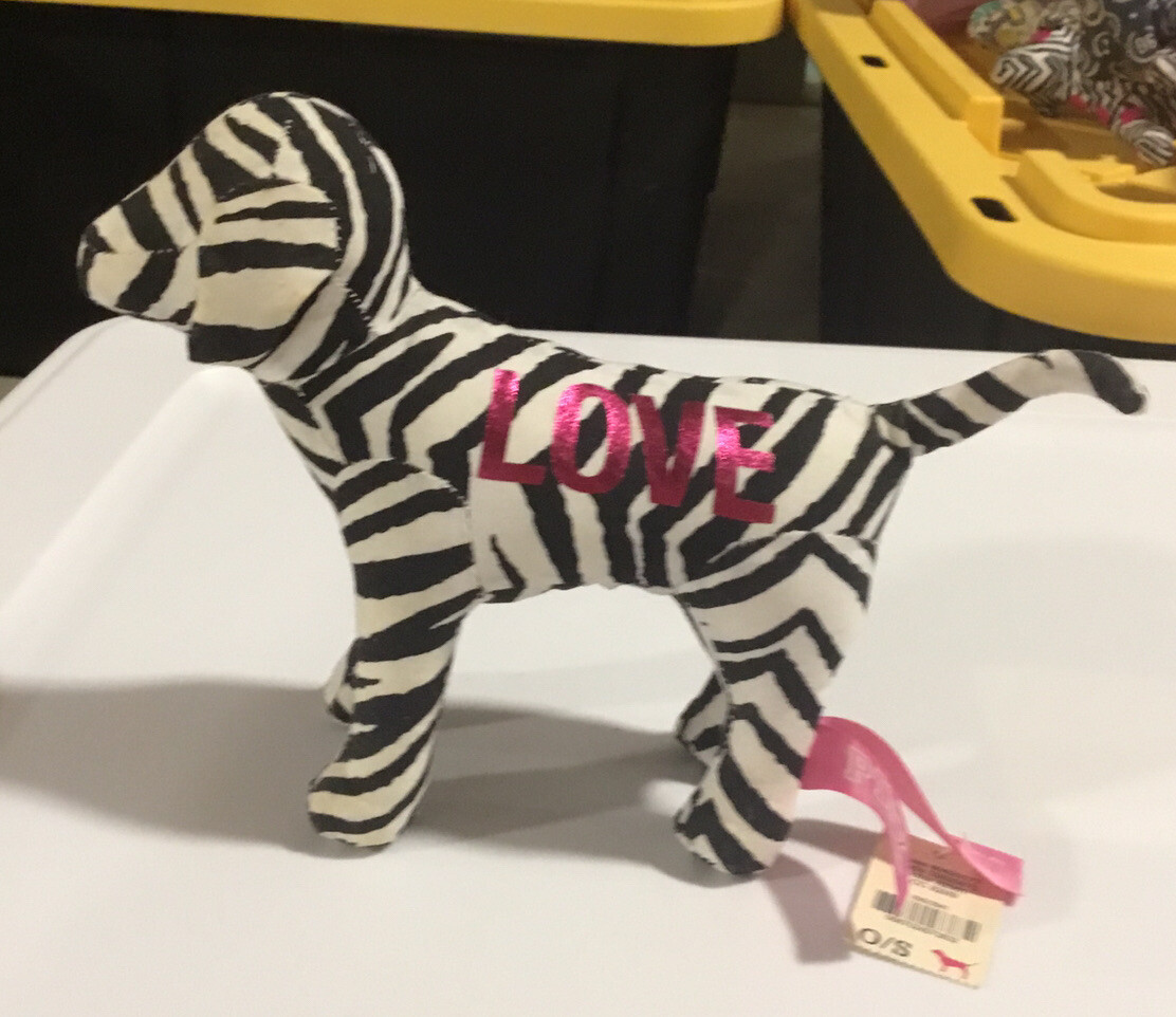 VICTORIA'S SECRET PINK ZEBRA PRINTED DOG NEW WITHOUT TAGS | eBay