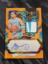 2023-24 Panini Select - Rookie Jersey Autographs Amari Bailey #RJ-MAR Neon 🔥🔥