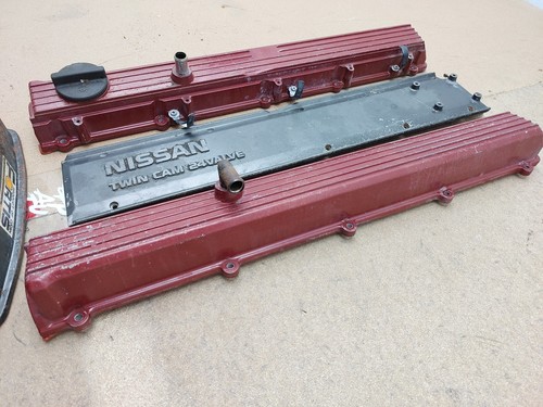 Skyline R31 Finned Valve Cover RB20 RB25 RB26 Twin Overhead Cam. - Picture 5 of 10