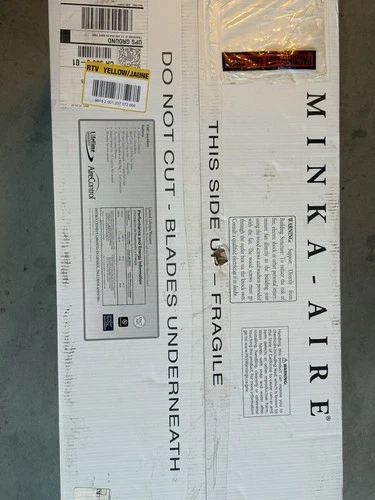 Minka-Aire ‎15 inch Oscillating Ceiling Fan - Matte Black (F307-MBK) - Picture 5 of 5