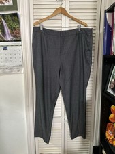 Nine West Skinny Pants Gray Sculpting Stretch Career Capsule Women's Plus 18W