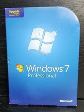 Windows 7 Professional Upgrade Version 32  64 Bit DVD Product Key Included