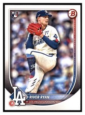 River Ryan 2025 Bowman RC #69 Los Angeles Dodgers