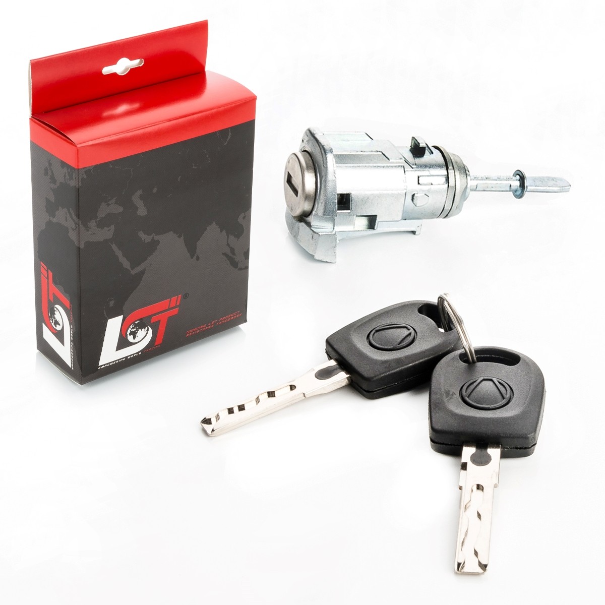 Door Lock Cylinder Lock Key Front Left For VW FOX 5Z1 5Z3