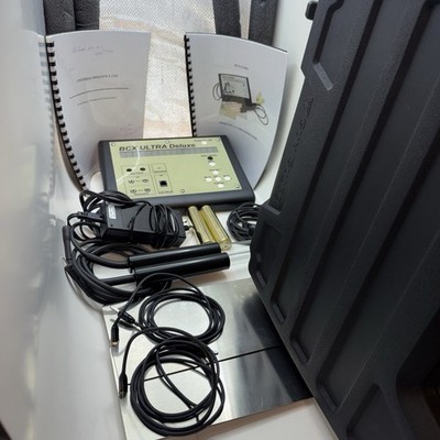 BCX Ultra Deluxe Rife Machine With Case, Manuals & Ray Tubes