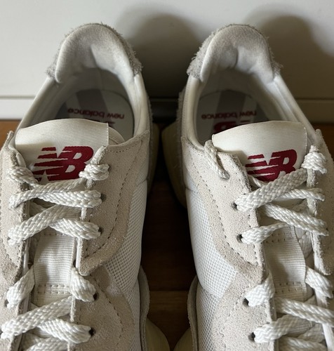 New Balance 327 Sea Salt Raincloud U327WRB Running Shoes Sneakers Men Sz 6.5 W 8 - Picture 8 of 12